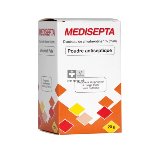 Medisepta Poudre Antiseptique 20 gr