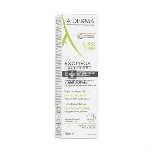 Aderma Exomega Allergo Baume 40 ml