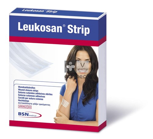 Leukosan Strip Sterile 6 x 38 mm 2 x 6 Strips