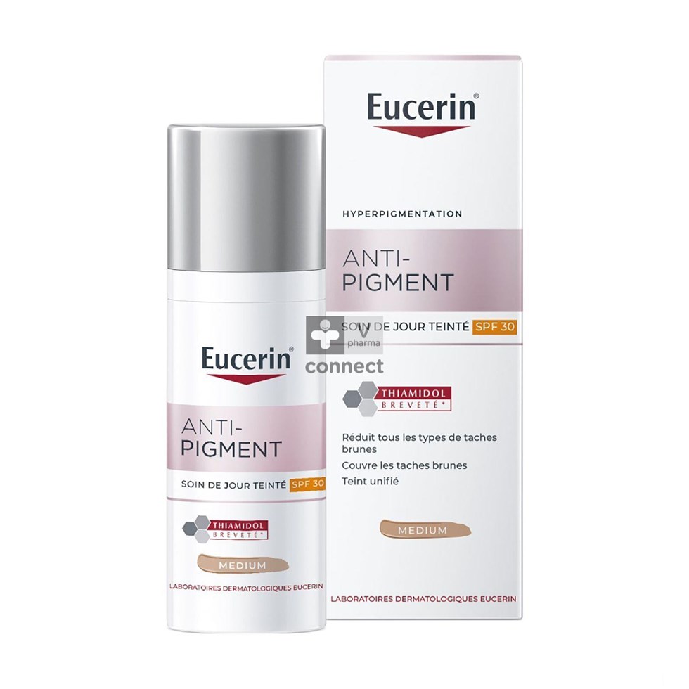 Eucerin A/pigment Dagcreme Tinted Ip30 Medium 50ml