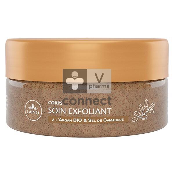 Laino Peeling Argan Bio + Zout Camargue Pot 150g