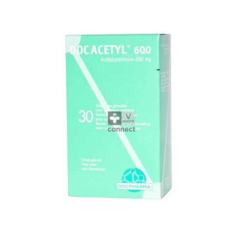 Acetylcysteine Mylan 600 Mg 30 Sachets