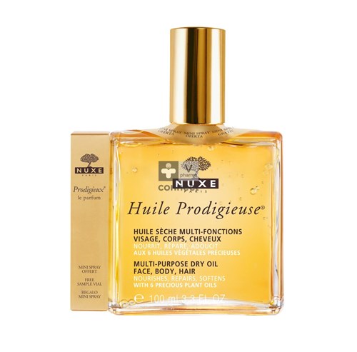 Nuxe Huile Prodigieuse 100 ml + Mini Parfum Gratis