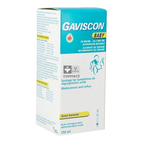 Gaviscon Baby Susp Voor Oraal Gebruik 150ml