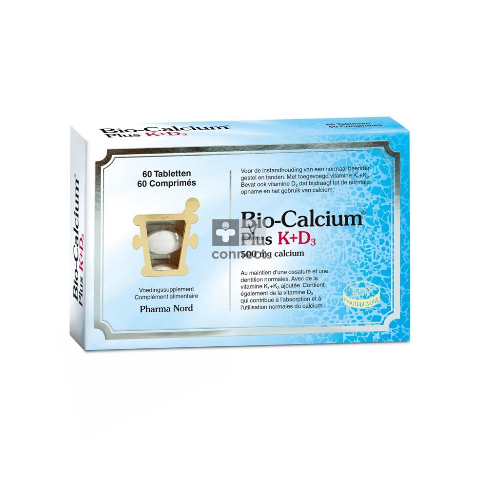 Bio-Calcium Plus K+D3 60 Tabl