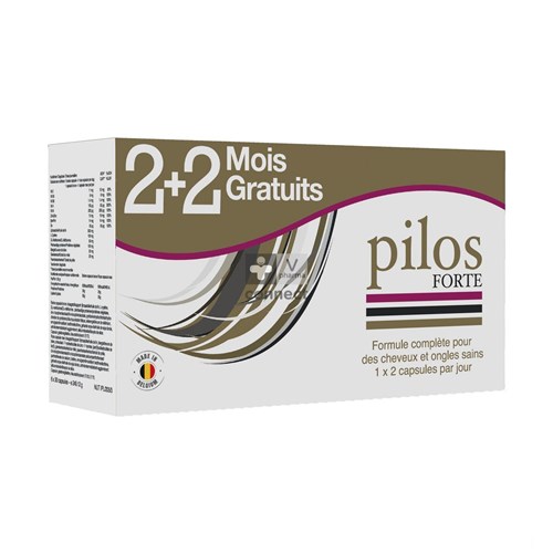 Pilos Forte Caps 4x60 2+2 Gratis