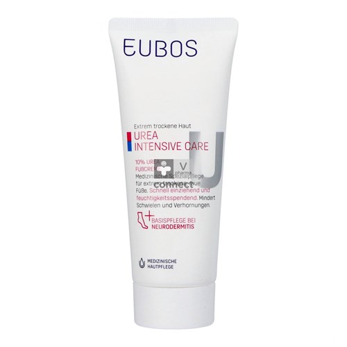 Eubos Urea 10% Voetcreme Zeer Droge Huid 100ml