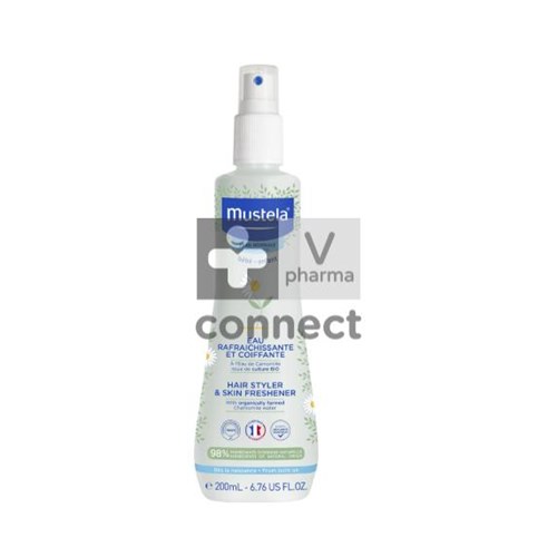 Mustela Cap Verfrissend Water 200ml Promo -4€