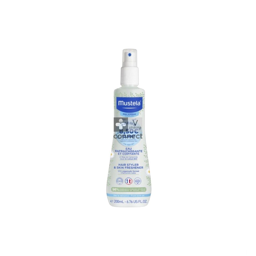 Mustela Cap Verfrissend Water 200ml Promo -4€
