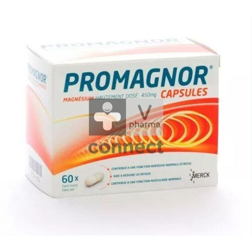 Promagnor Mg 60 Caspules X 450 Mg