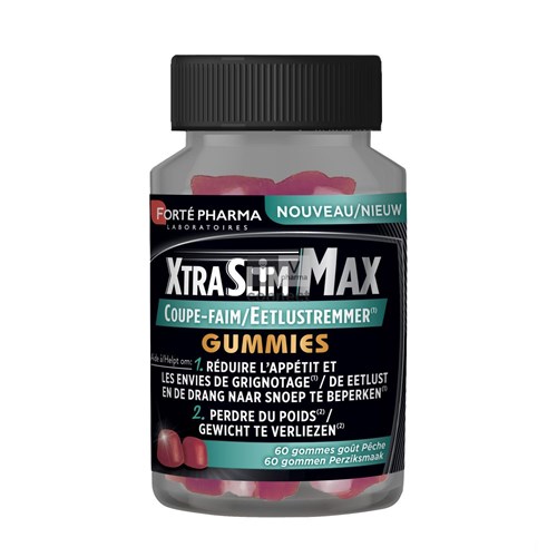 Xtraslim Max Eetlustremmer Gummies 60