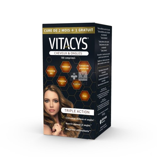 Vitacys Tabl 120 + Tabl 60 Nf Gratuit