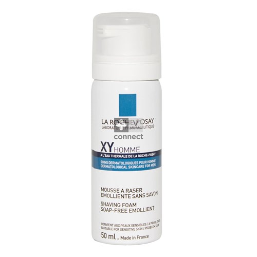 La Roche Posay XY Mousse à Raser Emolliente Sans Savon 50 ml