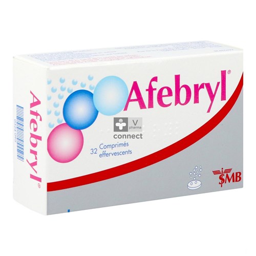 Afebryl 32 Comprimes Effervescents