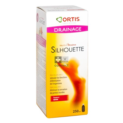 Ortis Methoddraine Silhouette Gout Cerise 250 ml
