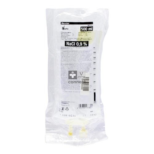 Bx Nacl 0,9% Viaflo Sac-zak 500ml