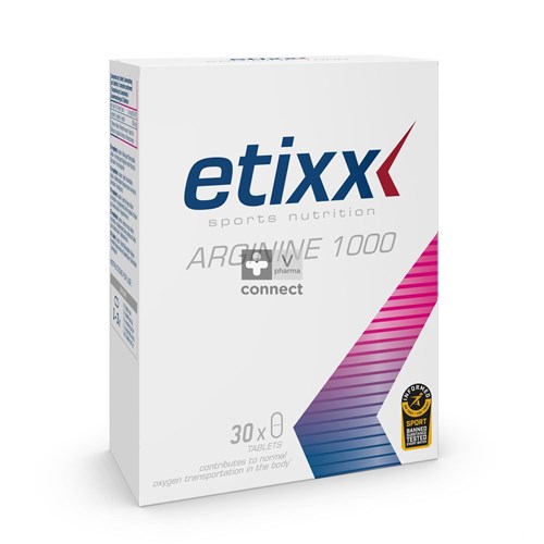 Etixx Arginine 30 Comprimés