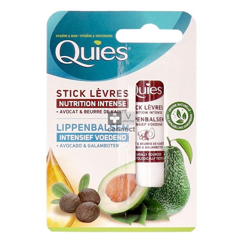 Quies Lippenstift Regener.advocado&shea Boter 4,5g