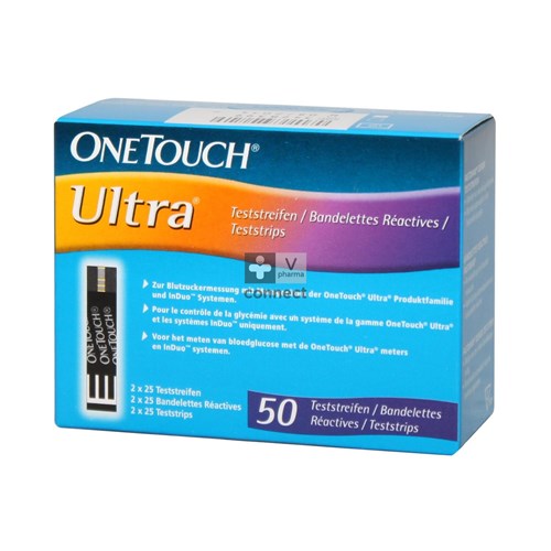 One Touch Ultra 50 Bandelettes Réactives