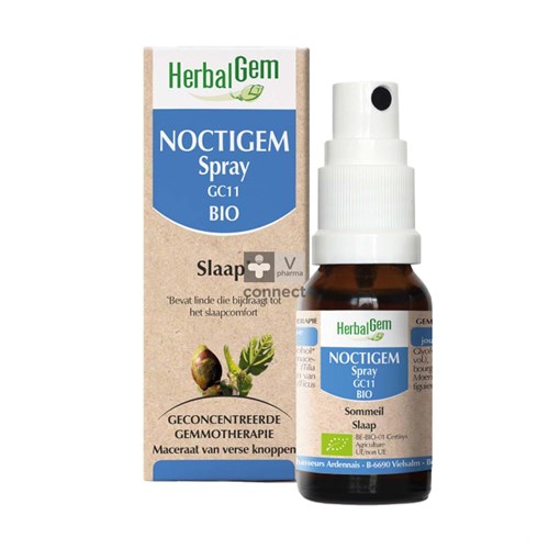 Herbalgem Noctigem Slaap Spray Bio 10ml