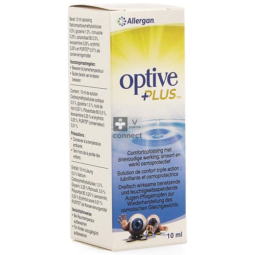 Optive Plus Collyre 10ml