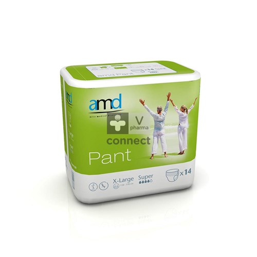 AMD Pants Extra Large Super Vert 14 Pièces Ref.550.401 344