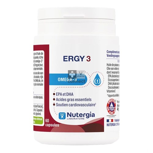 Nutergia Ergy 3 60 Capsules