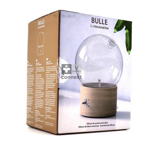 Pranarom Diffuseur Bulle Bois/Verre