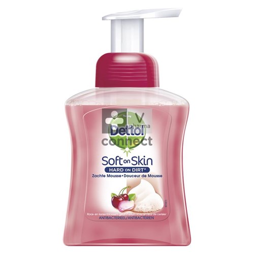 Dettol Mousse Lavante Rose/Cerise 250 ml
