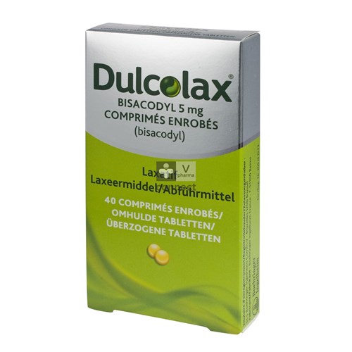 Dulcolax Bisacodyl Drag 40x 5mg