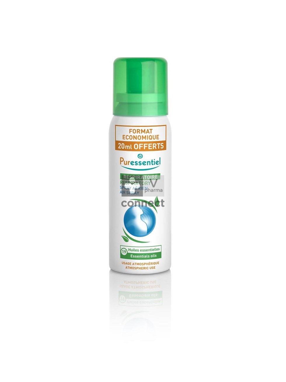 Puressentiel Respiratoire Spray aux 19 Huiles Essentielles 60 ml
