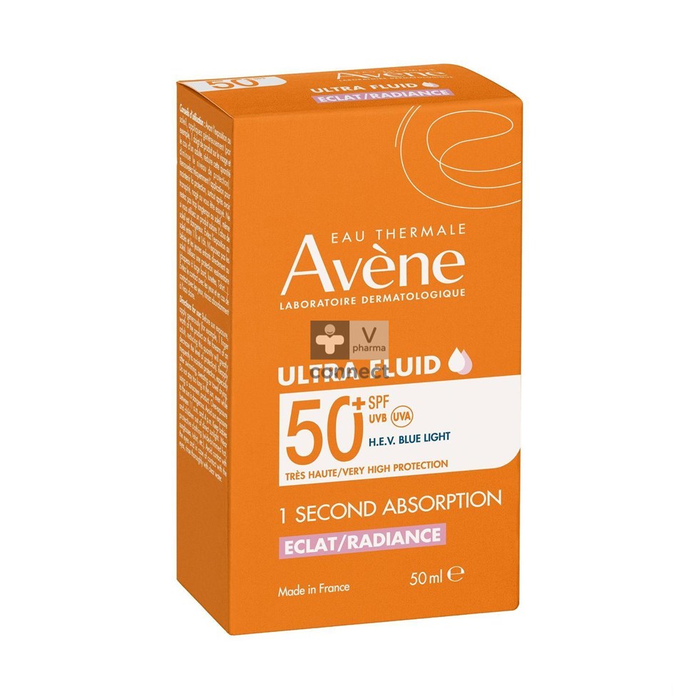 Avene Solaire Spf50+ Ultra Fluid Eclat Radiance 50 ml