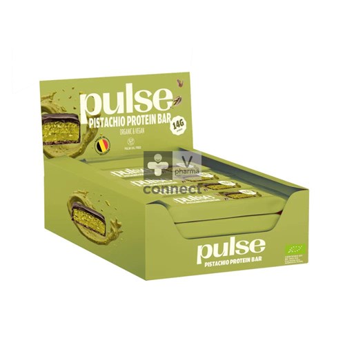 Pulse Protein Barre Protéinée Bio Pistache 50 gr