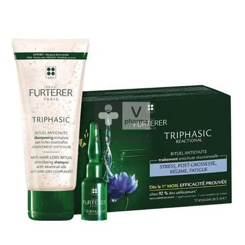 Furterer Triphasic Reactional Amp12x5ml+sh100ml Nf