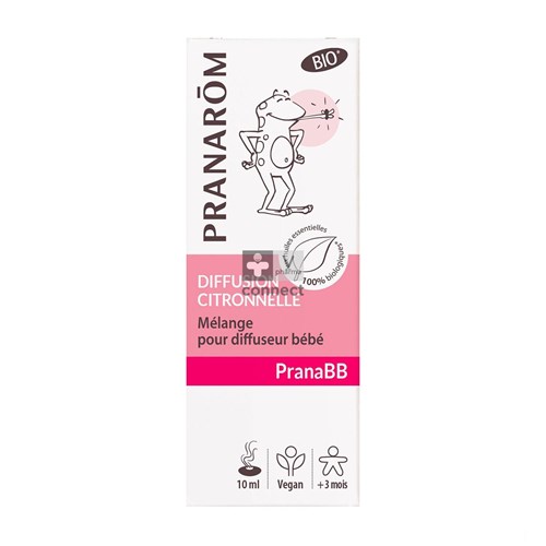 Pranarom Pranabb Mélange Diffuseur  Citronelle 10 ml