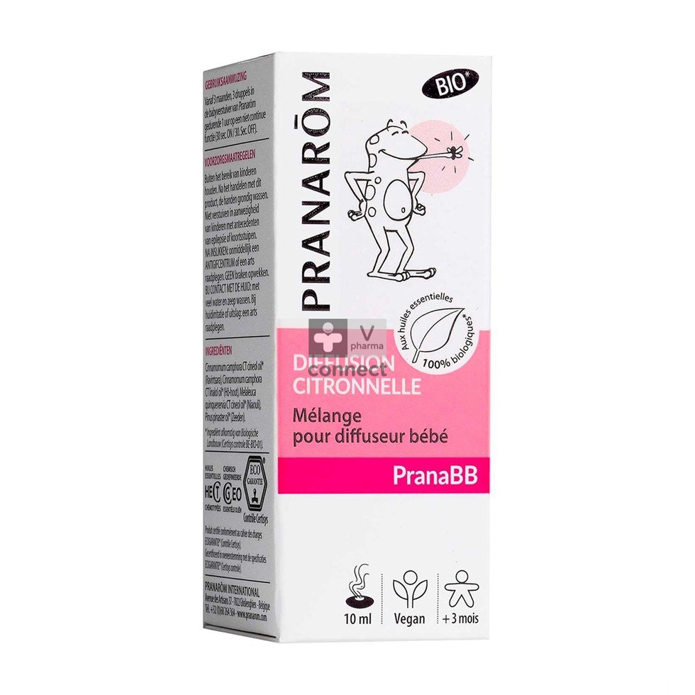 Pranarom Pranabb Citronella Baby Verstuiver 10ml