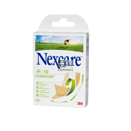 Nexcare Comfort Strips 10cmx6cm Q10               