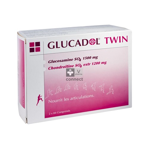 Glucadol Twin 168 Comprimés