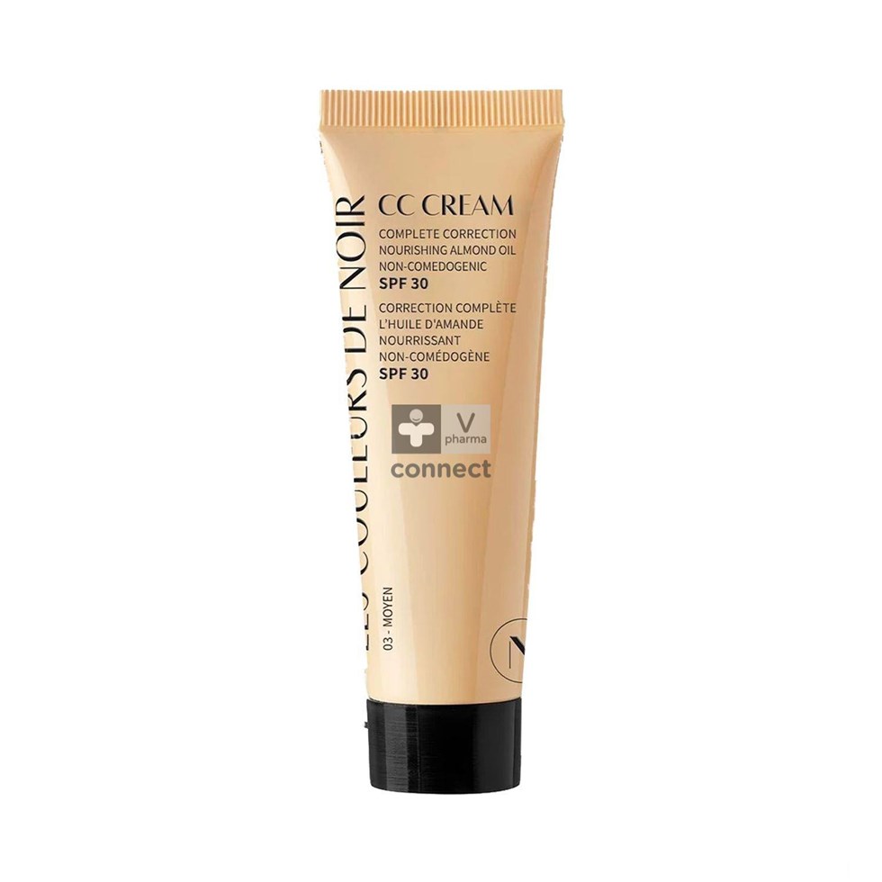 Couleurs De Noir Cc Cream Spf30 03 Moyen 30ml