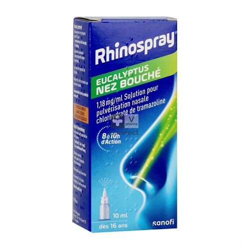 Rhinospray+eucal.verst.neus 1,18mg/ml Neusspr 10ml