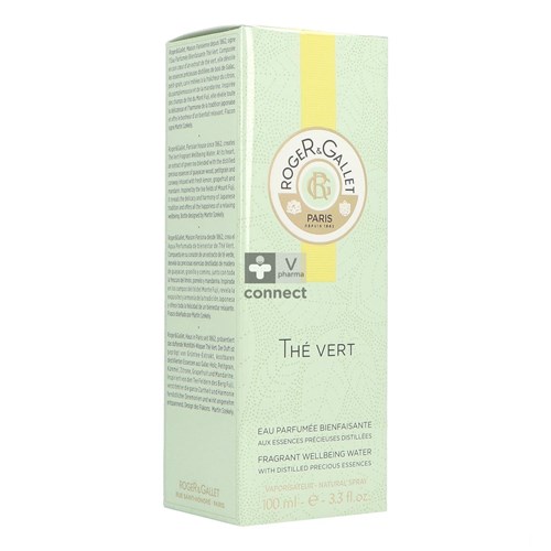 Roger & Gallet Thé Vert Eau Fraiche Parfumée 100 ml