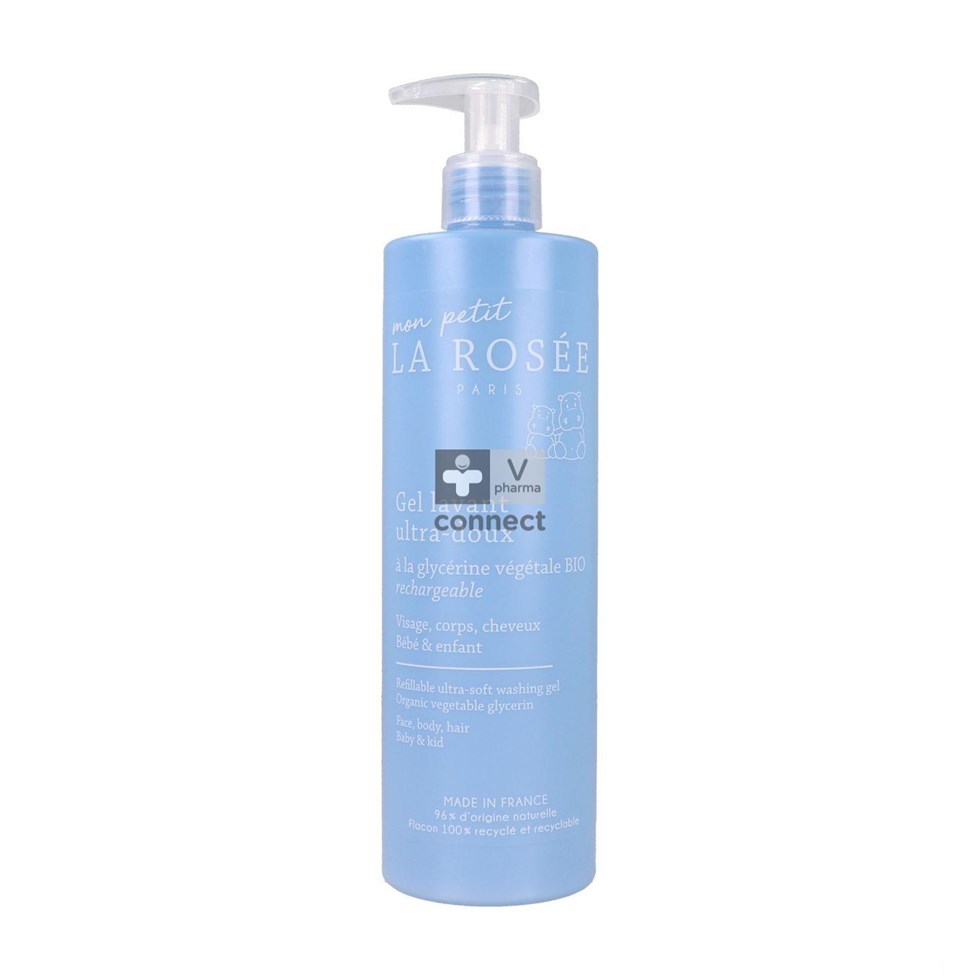 La Rosee Bb Ultra Zacht Wasgel Pompfl 400ml