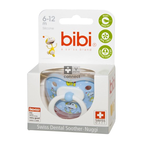 Bibi Sucette 6 Mois Uki Bleue