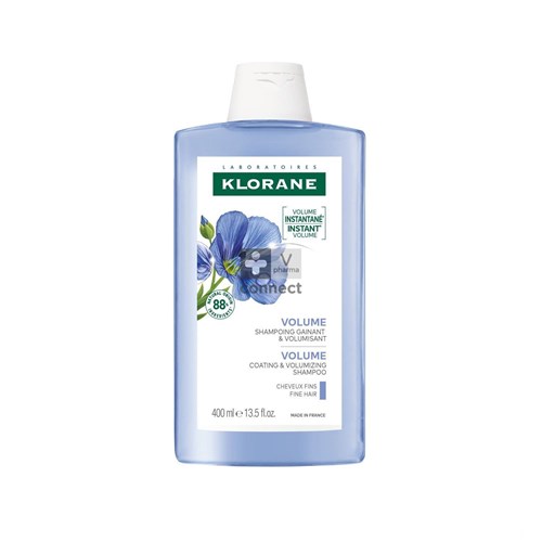 Klorane Shampoing Fibre De Lin Bio 400 ml