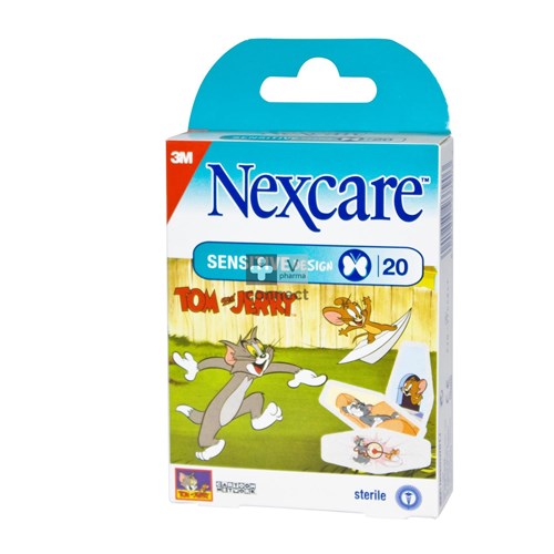 Nexcare 3m Sensitive Design Tom&jerry Box 20