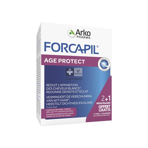 Forcapil Age Protect Comprimés 90 2 + 1