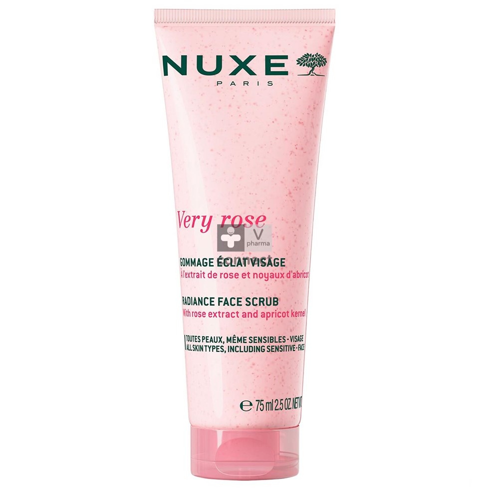 Nuxe Very Rose Gommage Visage Eclat 75 ml