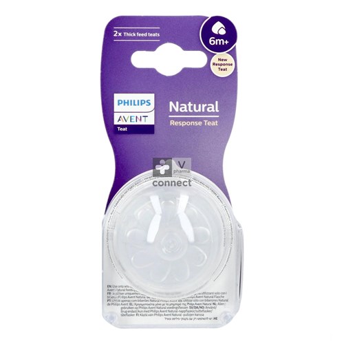 Philips Avent Natural 3.0 Zuigspeen 6m+ T6 1