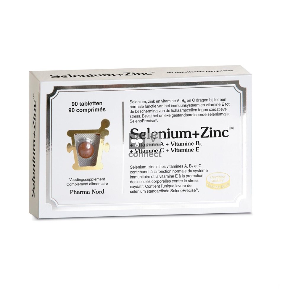 Selenium + Zinc 90 Comprimés Pharma Nord
