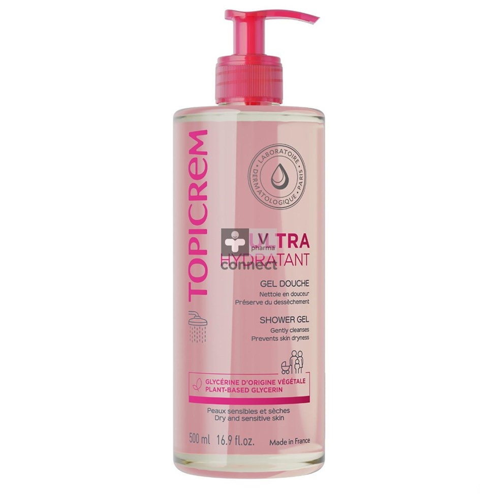Topicrem Gel Nettoyant Douceur Corps et Cheveux 500 ml